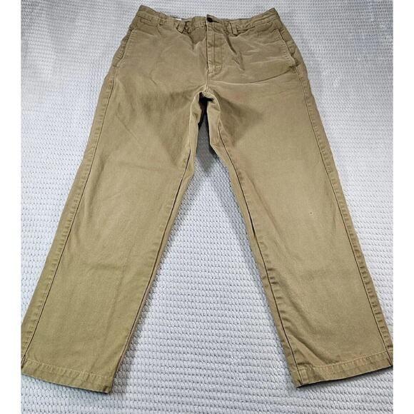 Orvis Other - Orvis Pants Mens Size 34 Flat Front Khaki Work Wear Casual